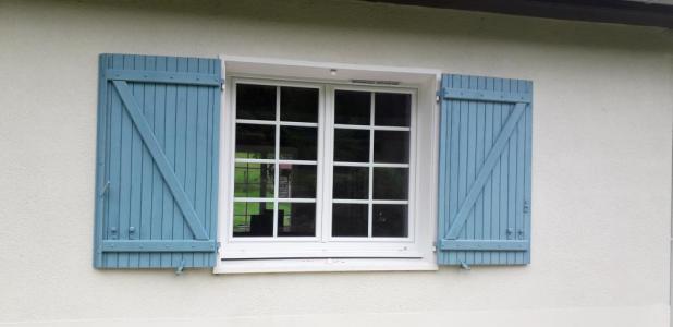 Fenêtre PVC avec petit bois
